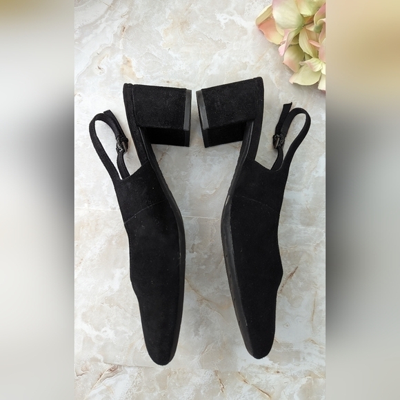 Easy Spirit Evolve Rita Black Slingback Heel Size 8.5 M - Picture 8 of 10